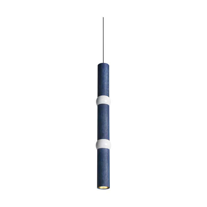 Lightbone pendant lamp - Large 83.6 cm, blue oak - Oblure