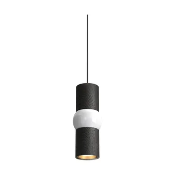 Lightbone pendant lamp - Small 24 cm, black oak - Oblure