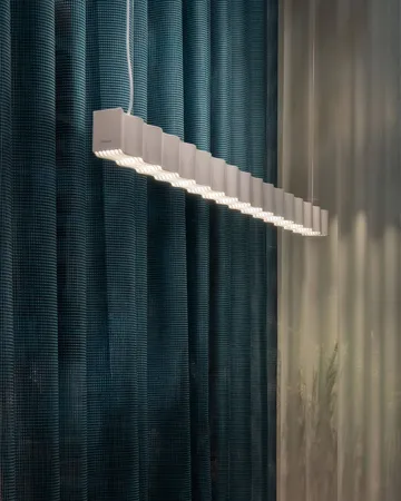 Superwave pendant lamp - White - Oblure
