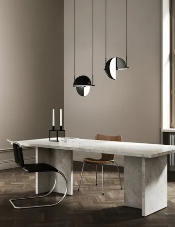 Trapeze pendant Ø28.1 cm - Black - Oblure