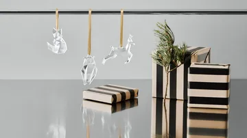 Holiday ornaments - Fox - Orrefors