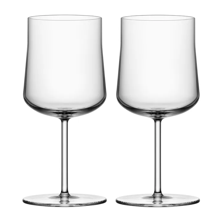 Informal wine glass 36 cl 2-pack - Clear - Orrefors
