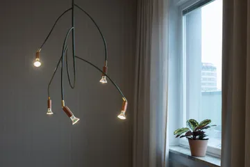 Ranka 5 ceiling lamp - White - Örsjö Belysning