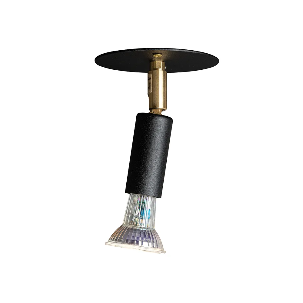 Star 1 Wall lamp/Ceiling lamp, Black, fixed mounting Örsjö Belysning