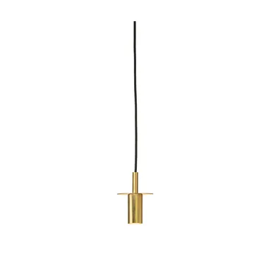 Starlight 1 ceiling/wall lamp plate fixed installation - Raw brass - Örsjö Belysning