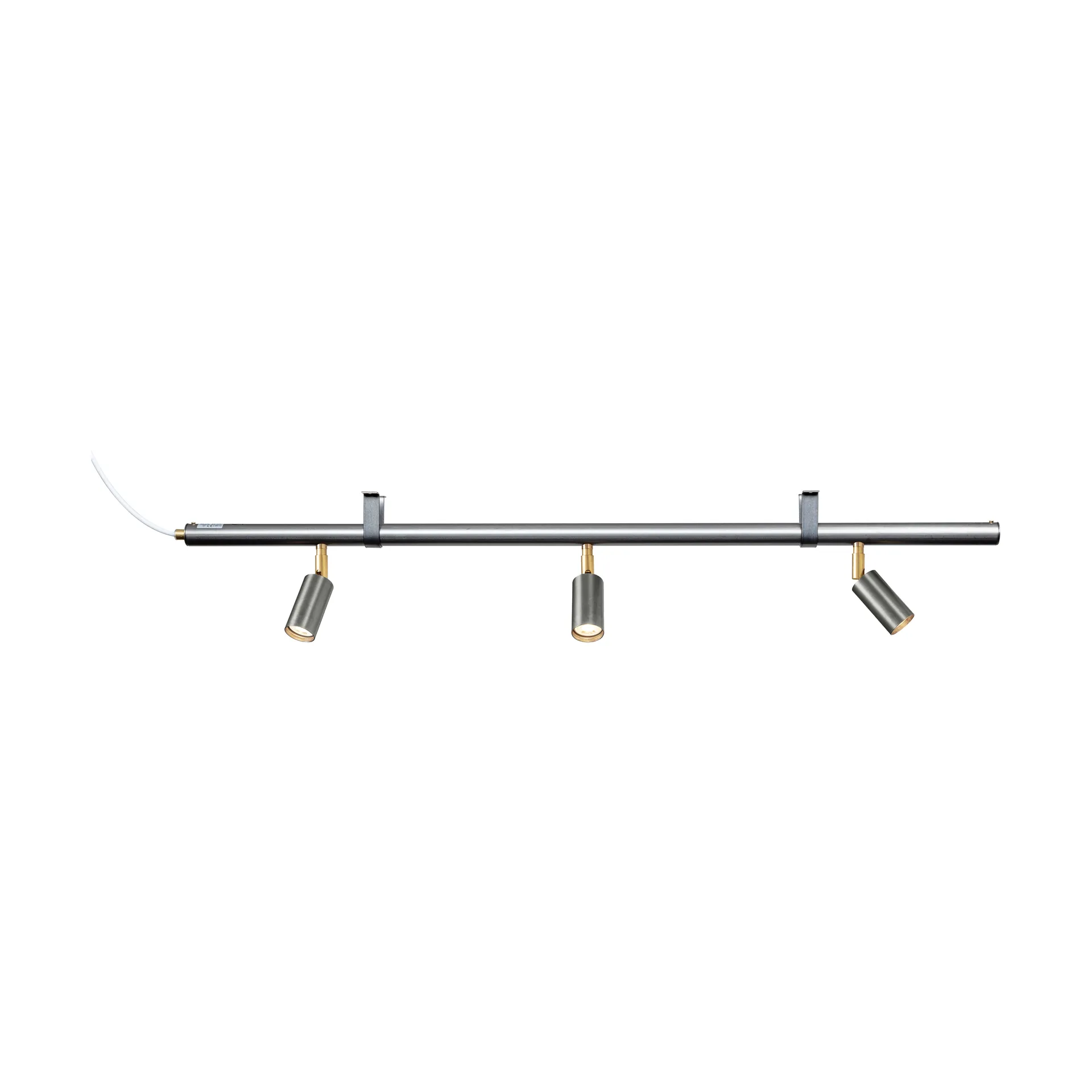 Starlight 3 wall and ceiling lamp, Raw steel Örsjö Belysning