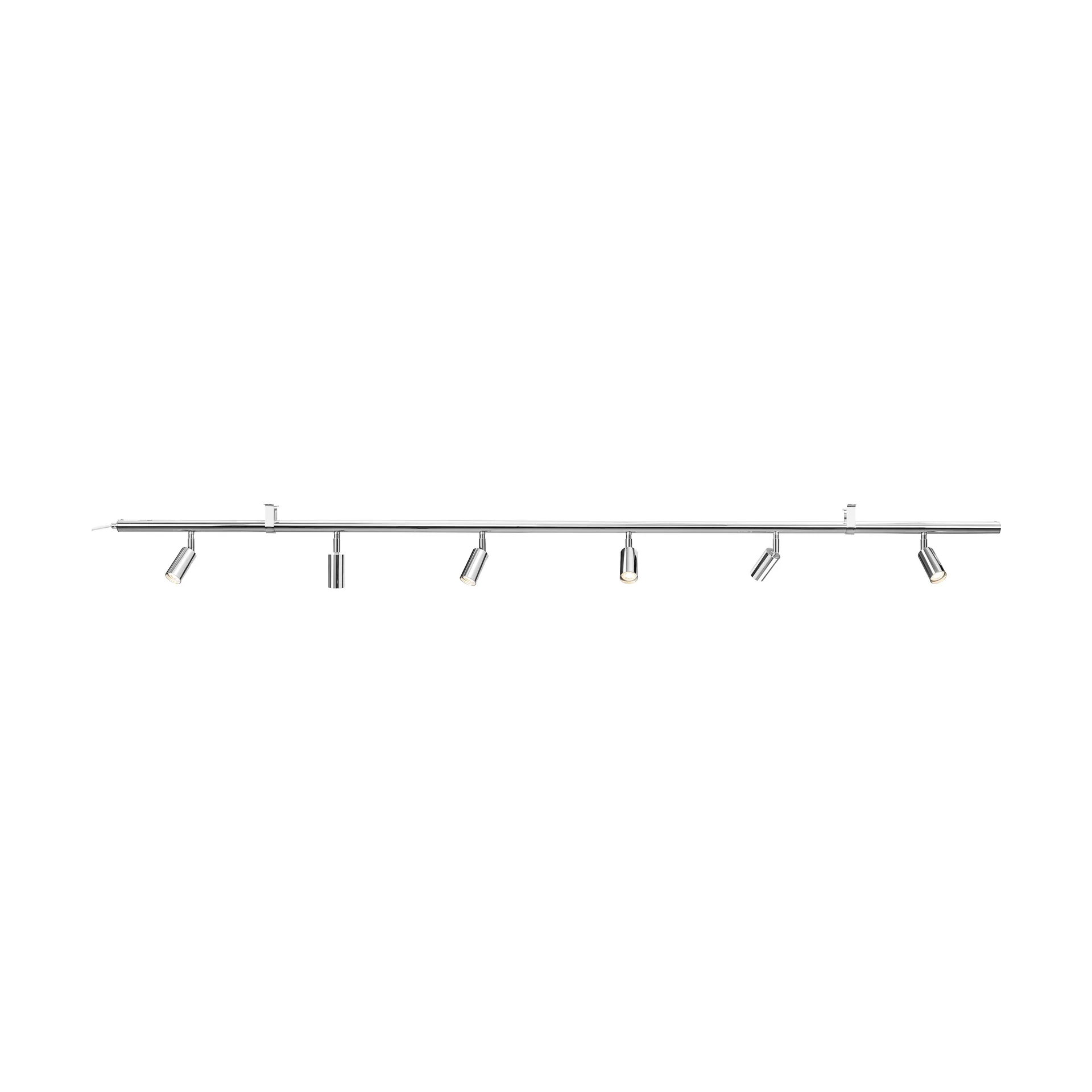 Starlight 6 wall and ceiling lamp, Nickel-plated brass Örsjö Belysning