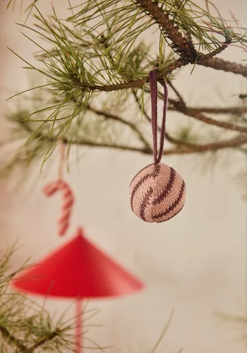 Christmas ball bauble 3-pack - Multi - OYOY