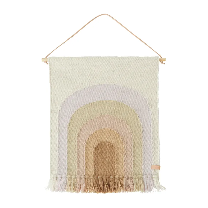Follow the rainbow wall decoration 55x69 cm - Lavender - OYOY