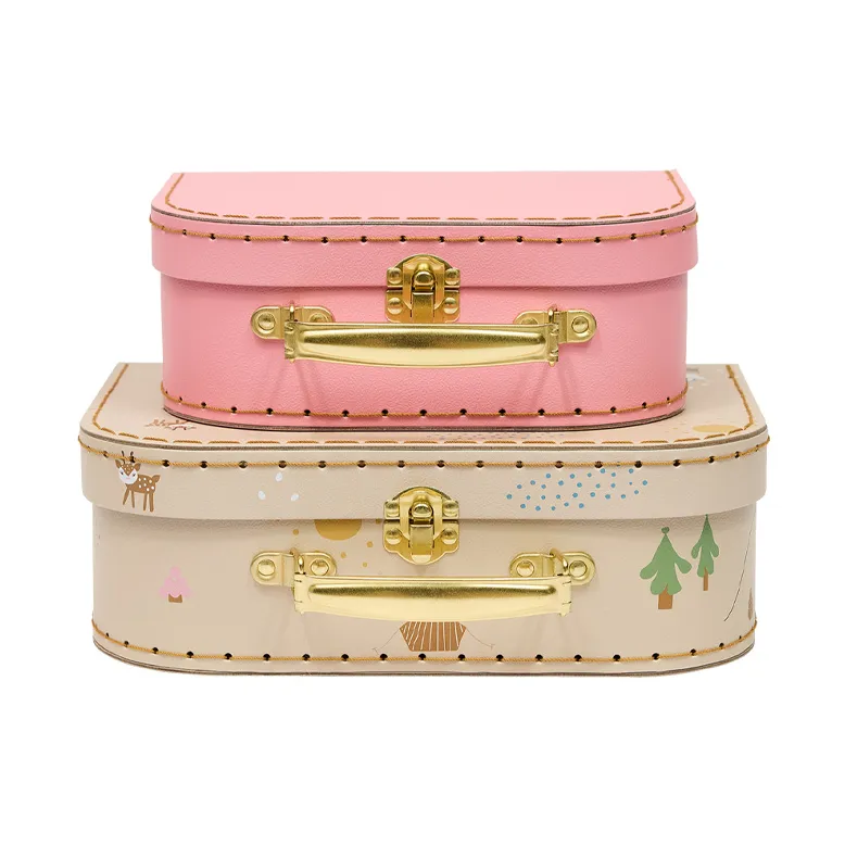 Friends in the Forest suitcase set 2 pieces, Deer & Duck OYOY