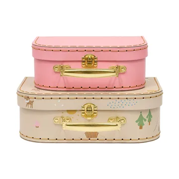 Friends in the Forest suitcase set 2 pieces - Deer & Duck - OYOY