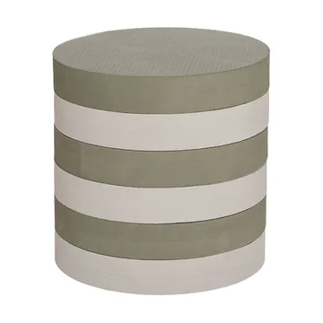 Iro stackable stool - Olive-clay - OYOY