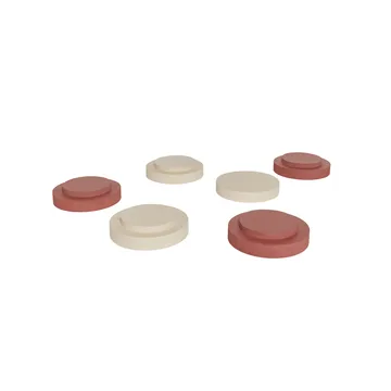 Iro stackable stool - Vanilla-nutmeg - OYOY