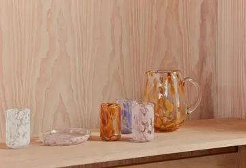 Jali glass - Amber - OYOY