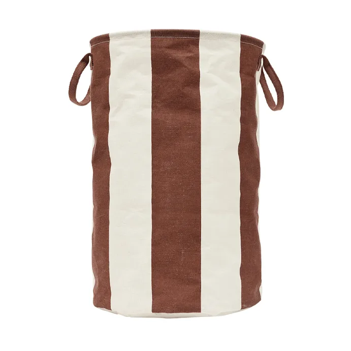 Kara storage basket large Ø38x54 cm, Nutmeg OYOY