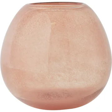 Lasi vase medium 21.5 cm - Taupe - OYOY