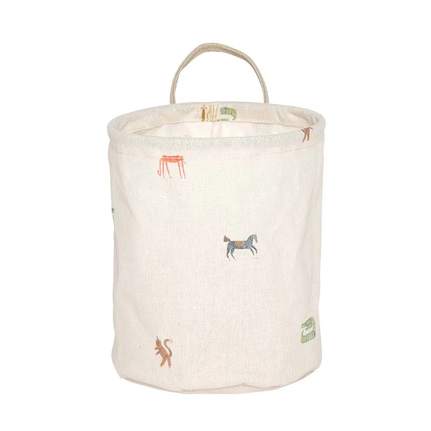 Moira laundry basket small 22 cm, Multi OYOY
