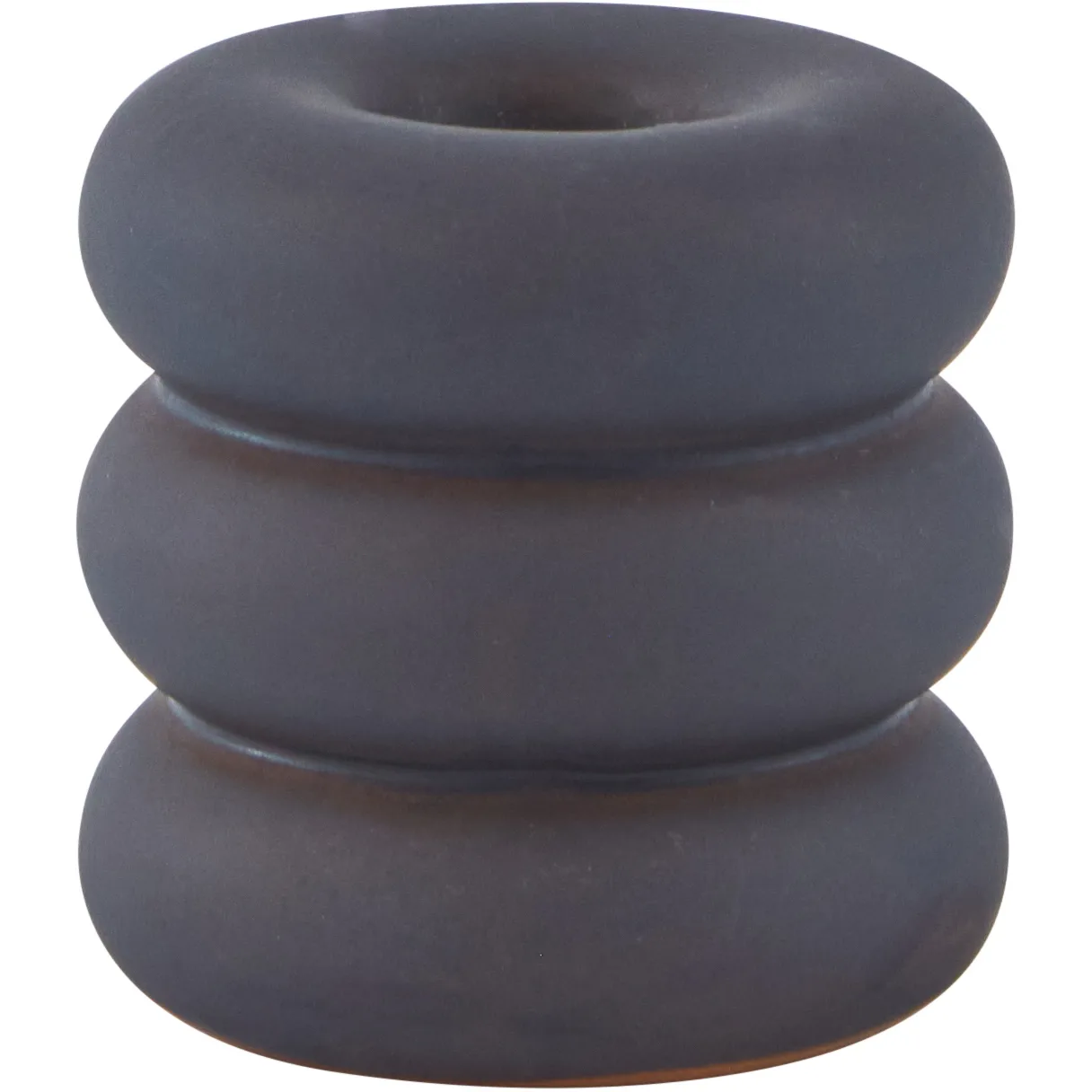 Savi candle sticks 6.5 cm, Midnight Blue OYOY