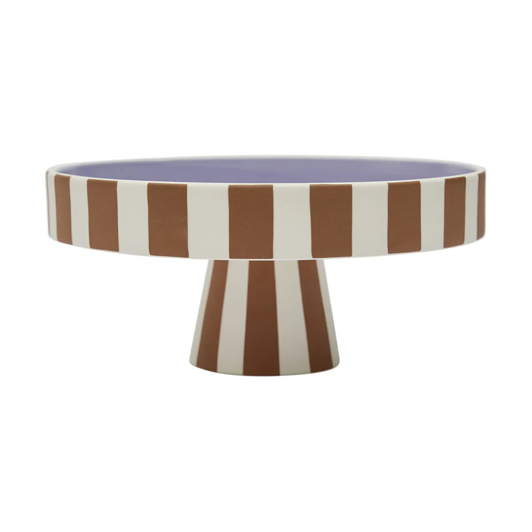 Toppu serving saucer Ø20 cm, Caramel-lavender OYOY