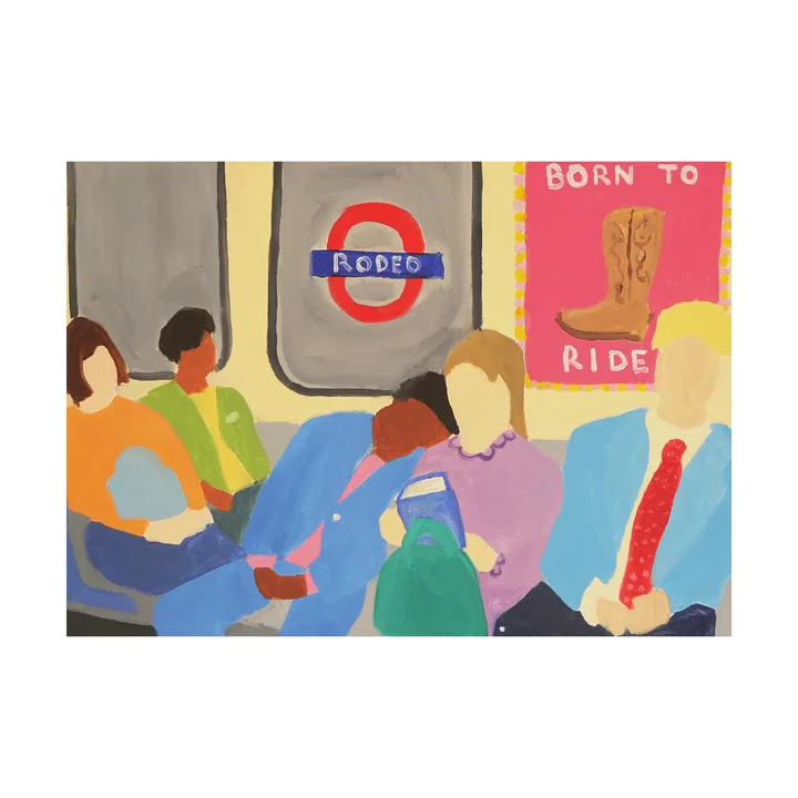Born To Ride poster - 30x40 cm - Paper Collective