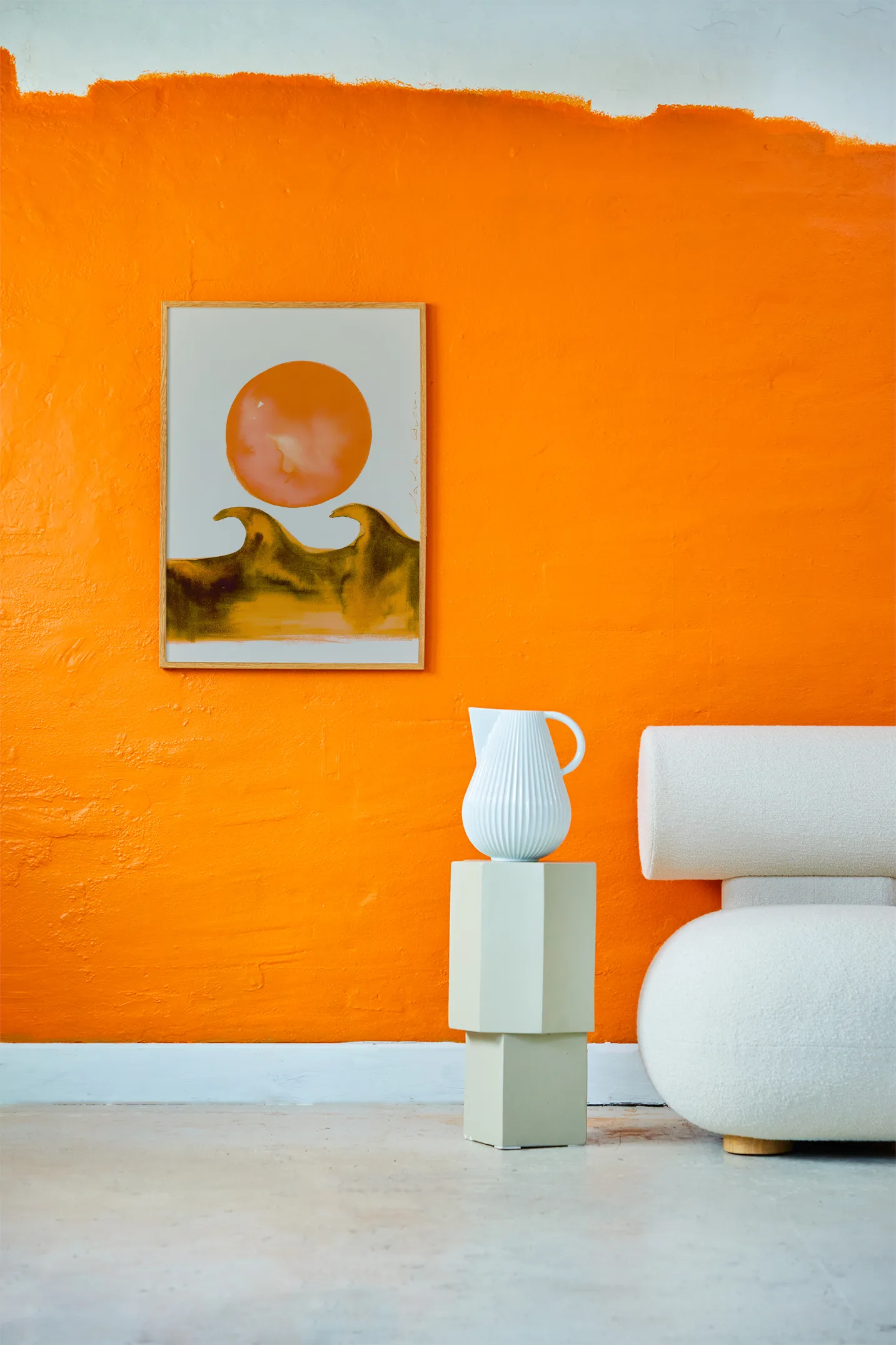 Sunset Waves poster, 30x40 cm Paper Collective