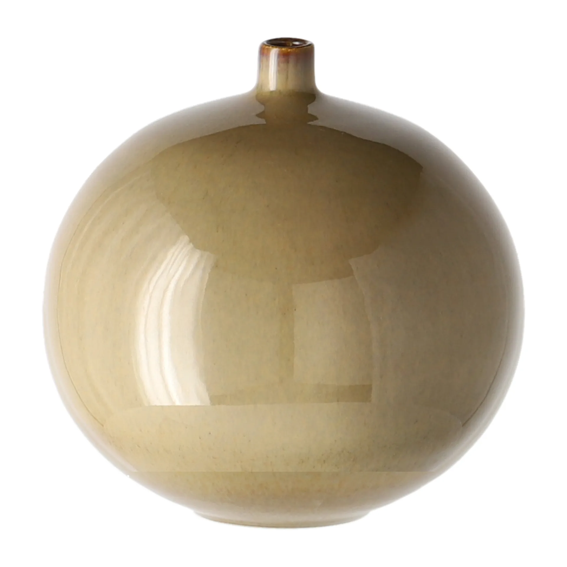 Tag sphere vase large, Ocra Paradisverkstaden