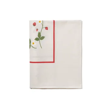 Wild Strawberry tablecloth - Red, 350x150 cm - Pick a Poppy