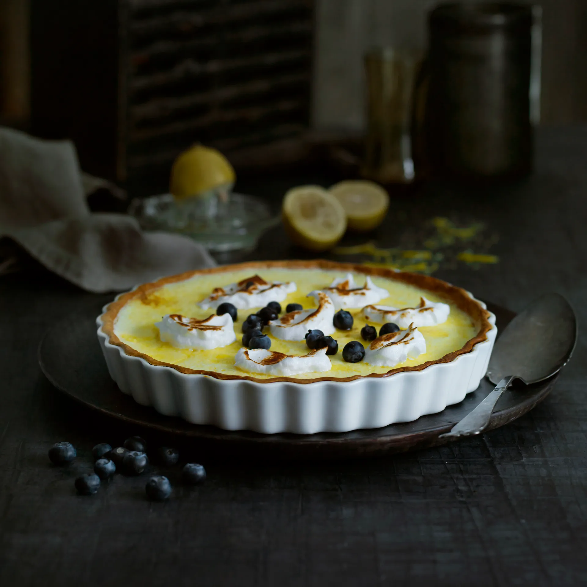 Pillivuyt flan dish round white, Ø 13.5 cm Pillivuyt