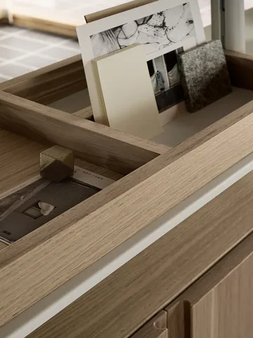 Pira G2 shelving system F C A White/Oak 248–255 cm - Pira