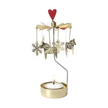 Christmas horse angel chimes - Gold - Pluto Design