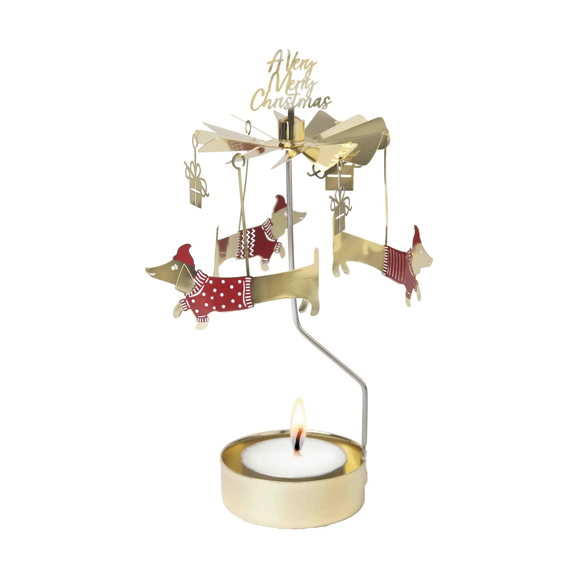 Jolly dogs angel chime, Gold Pluto Design