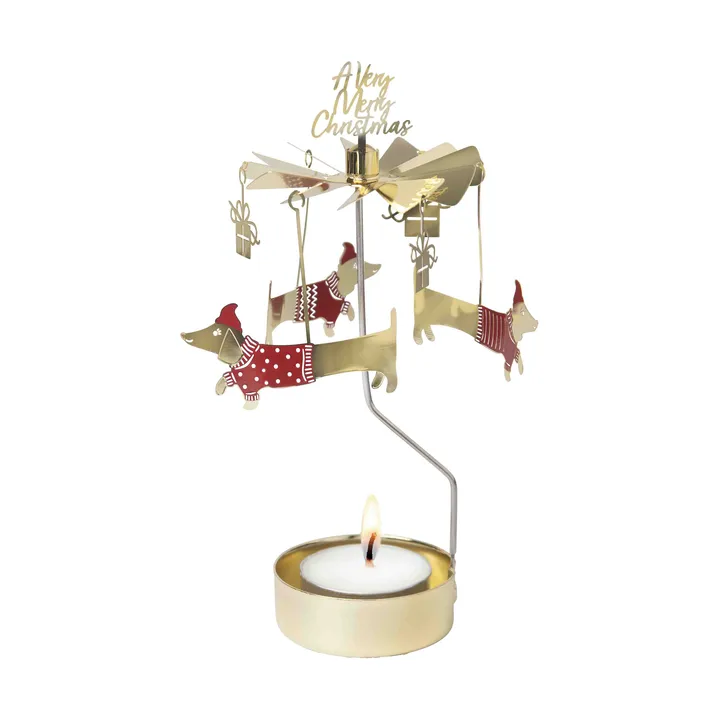 Jolly dogs angel chime - Gold - Pluto Design