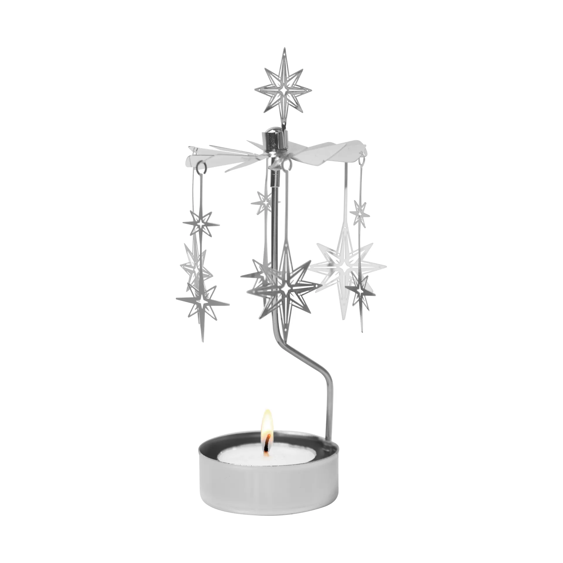 Northern star angel chime, Silver Pluto Design