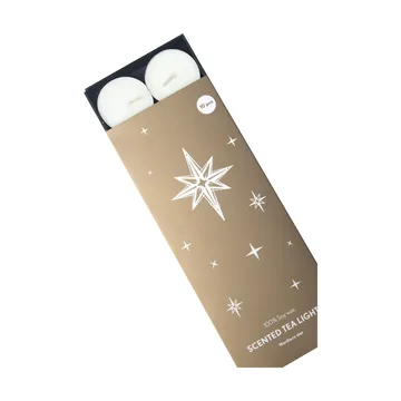 Northern Star scented candle - White - Pluto Design
