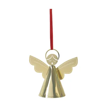 Singing angel Christmas tree bauble - Gold - Pluto Design