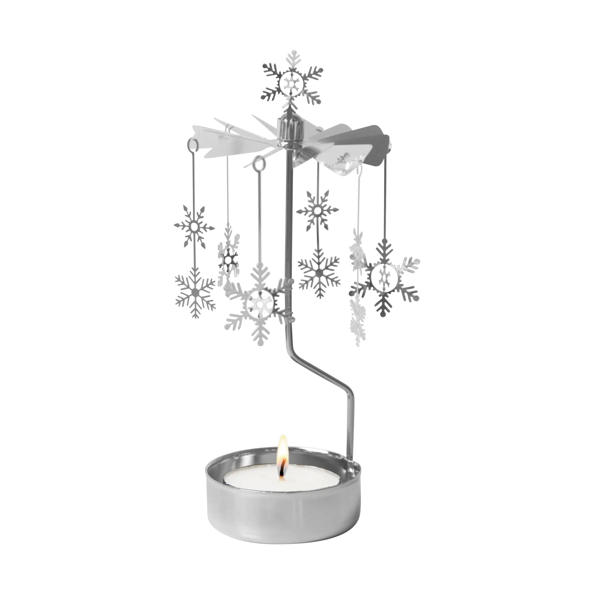 Snowfall angel chime, Silver Pluto Design