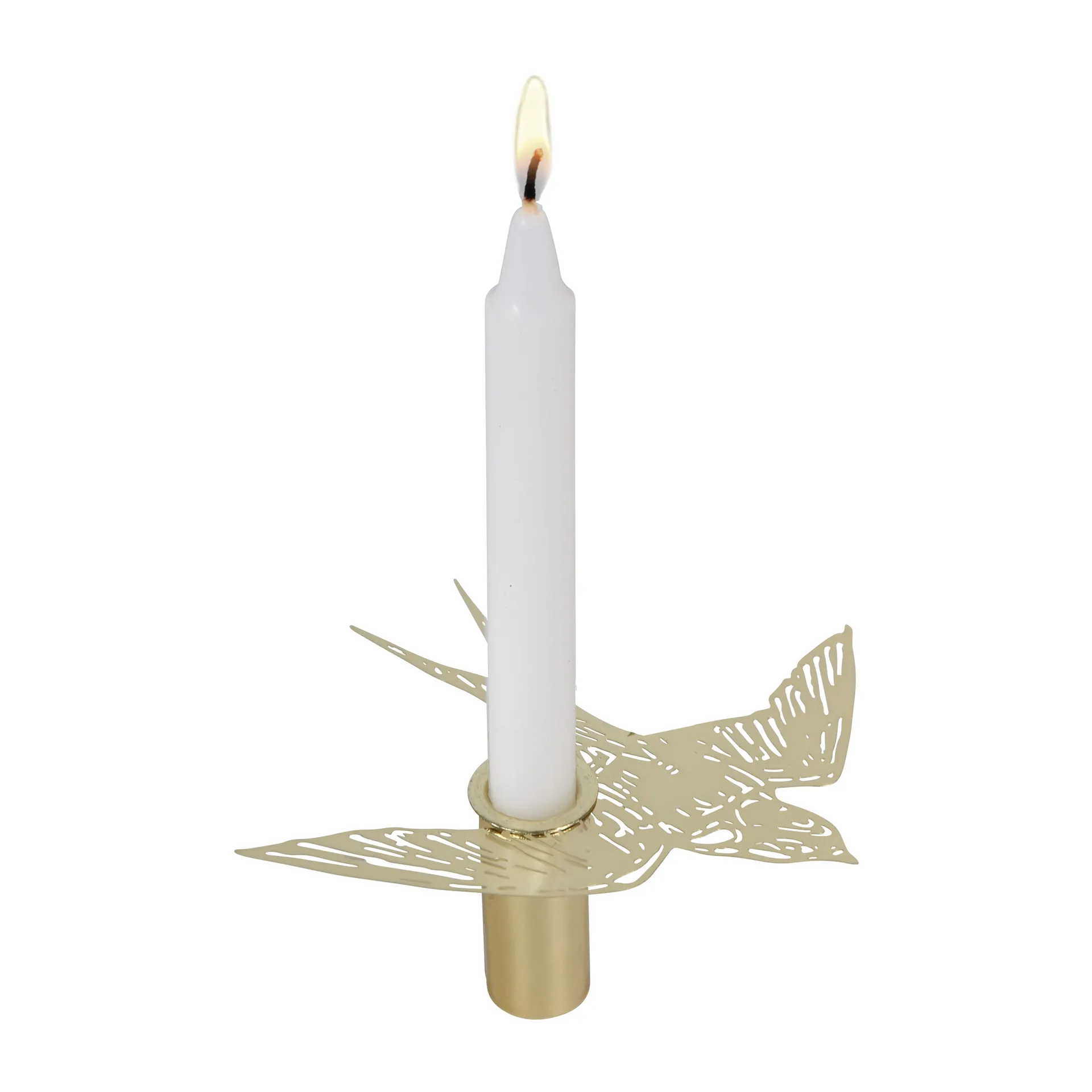 Svalor candle sticks, Gold Pluto Design