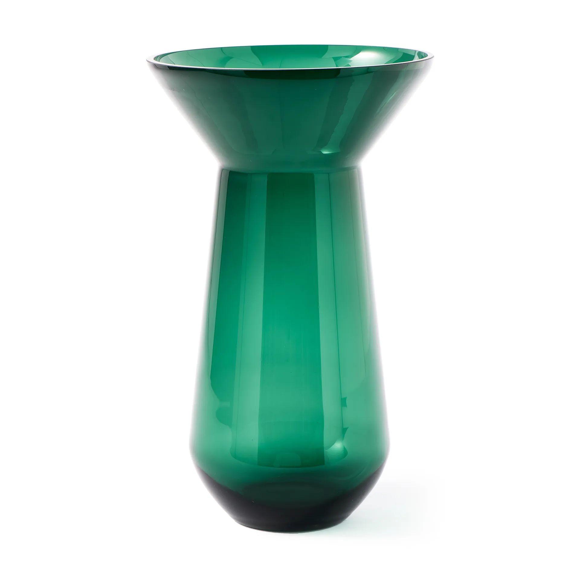 Long neck vase 45 cm, Dark green POLSPOTTEN
