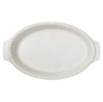 Daria oven form 35 cm - cotton white - PotteryJo