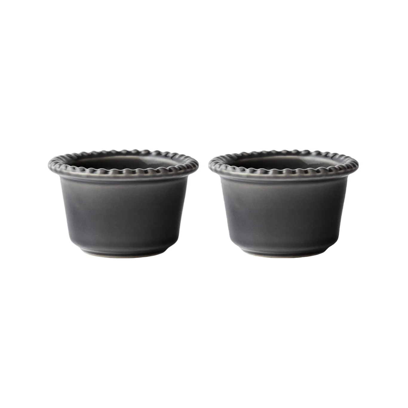 Daria small bowl Ø12 cm 2-pack, clean grey PotteryJo