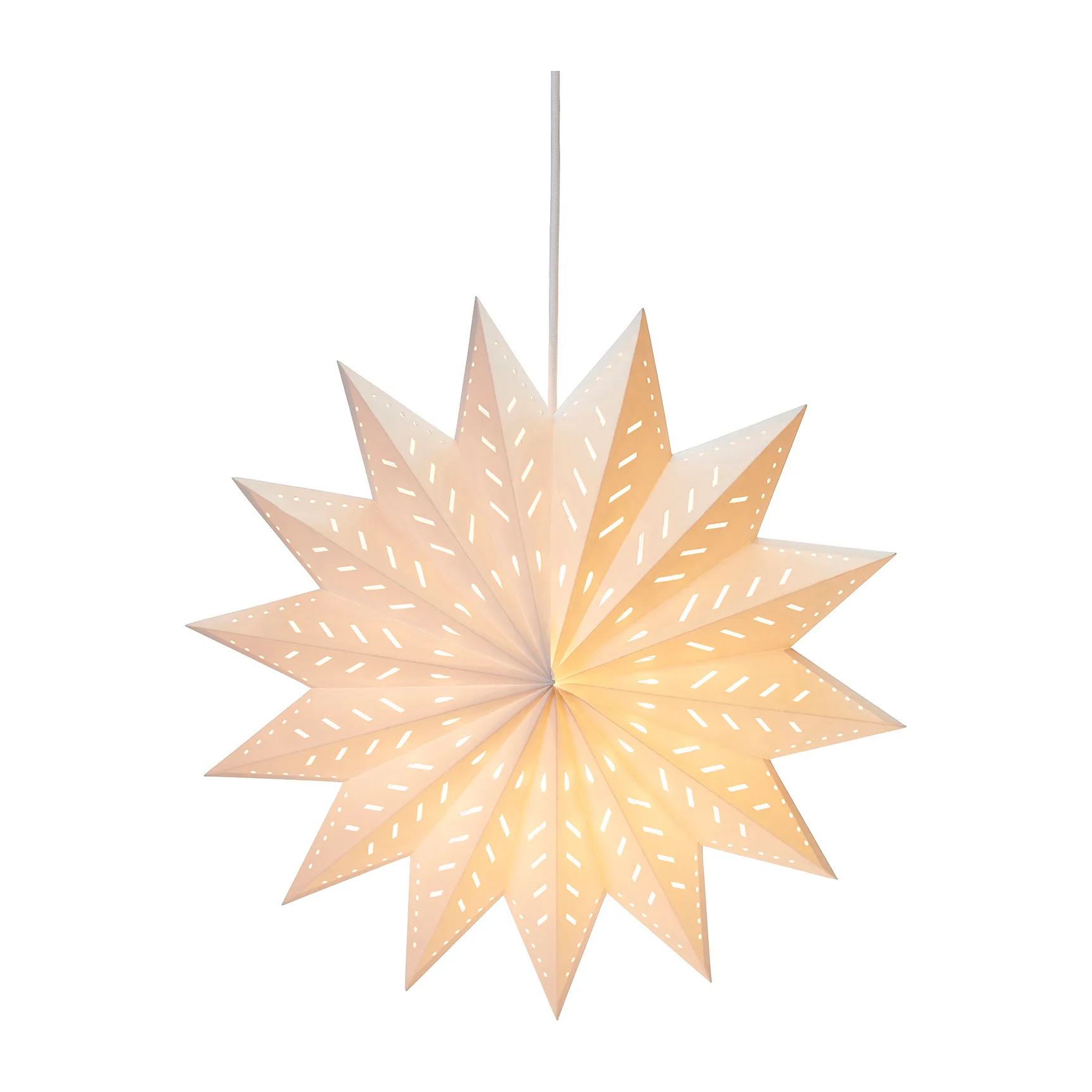 Alfa advent star, White, 60 cm PR Home