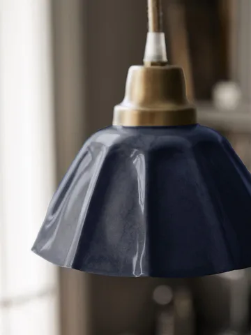 Ester window lamp - Blue, Ø18x15 cm - PR Home
