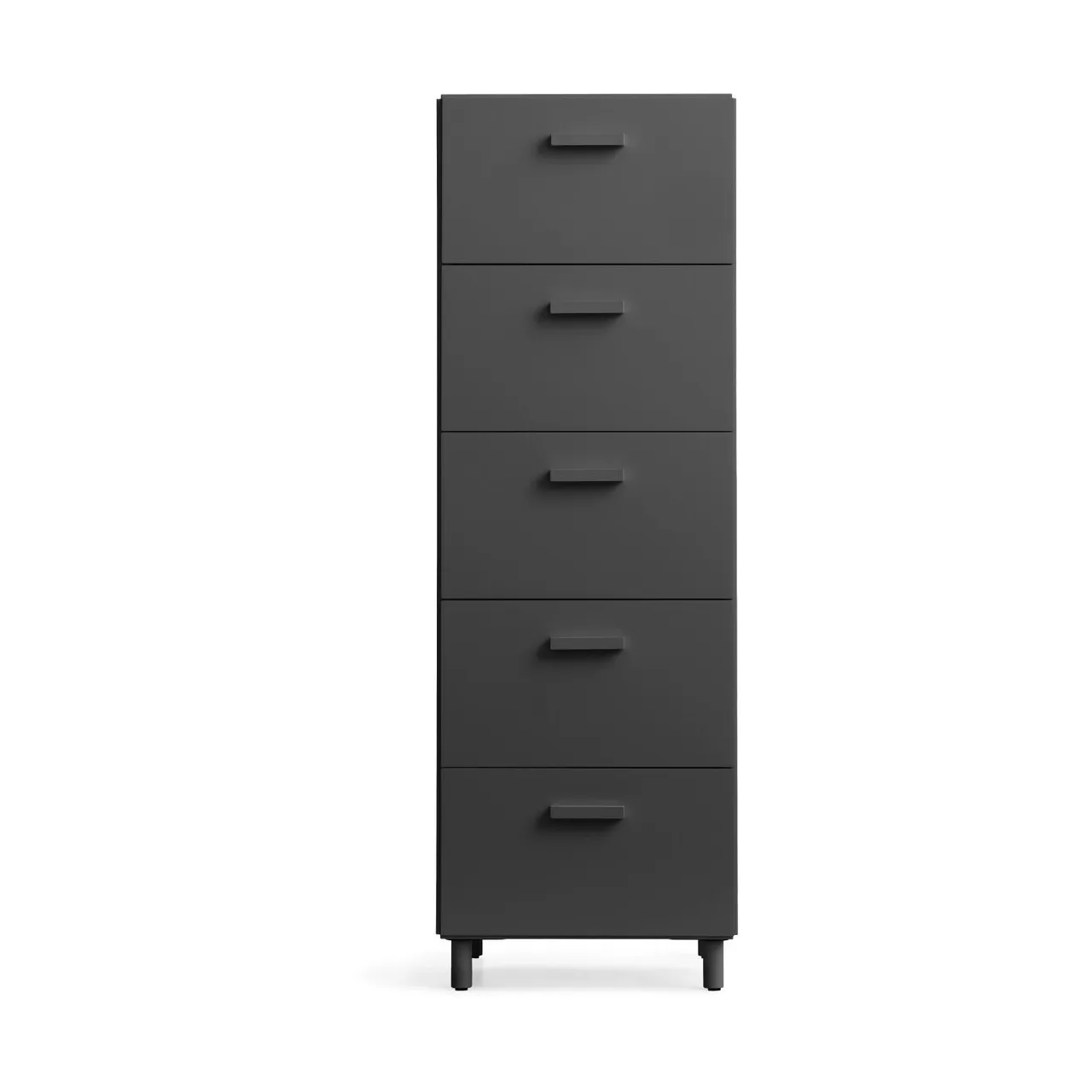 Relief dresser high with legs 41x115 cm grey Relief