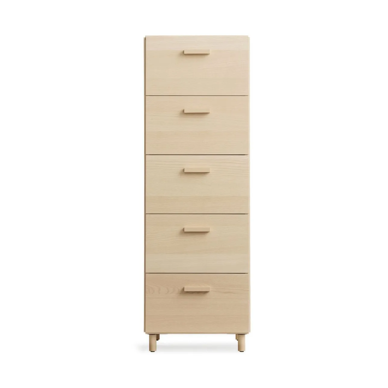 Relief high dresser with legs 41x115 cm ash Relief