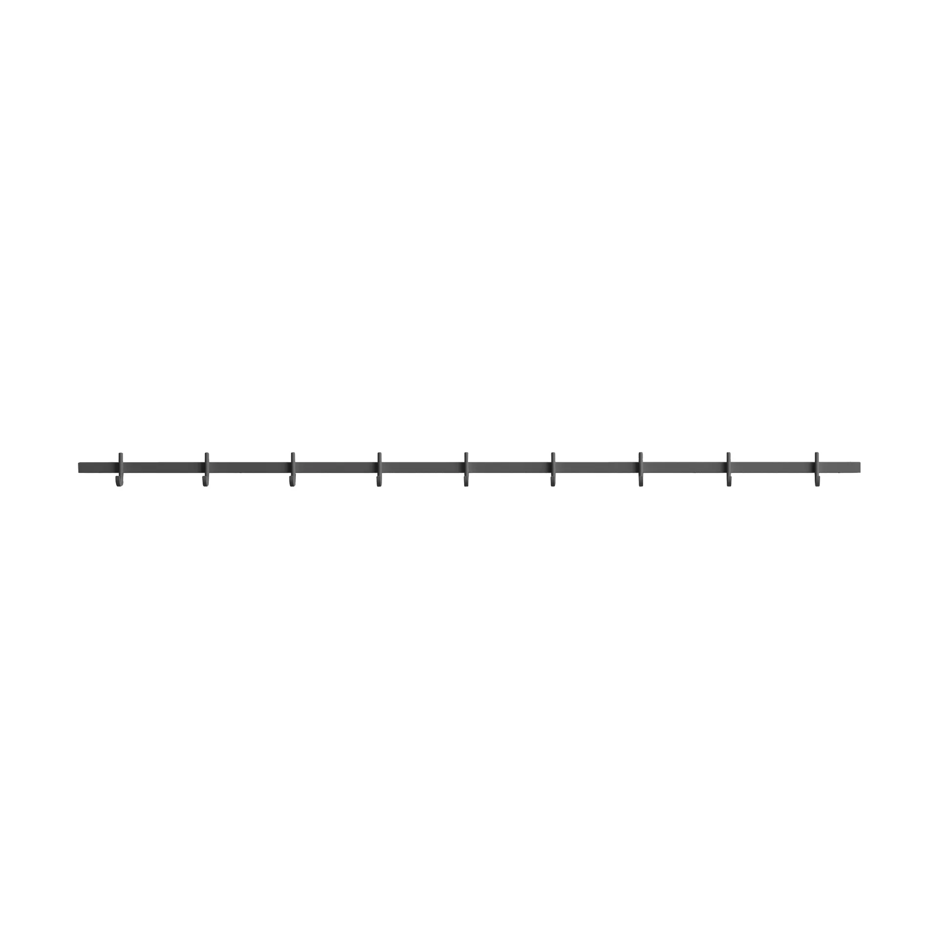 Relief hook rack large 123 cm, Grey Relief