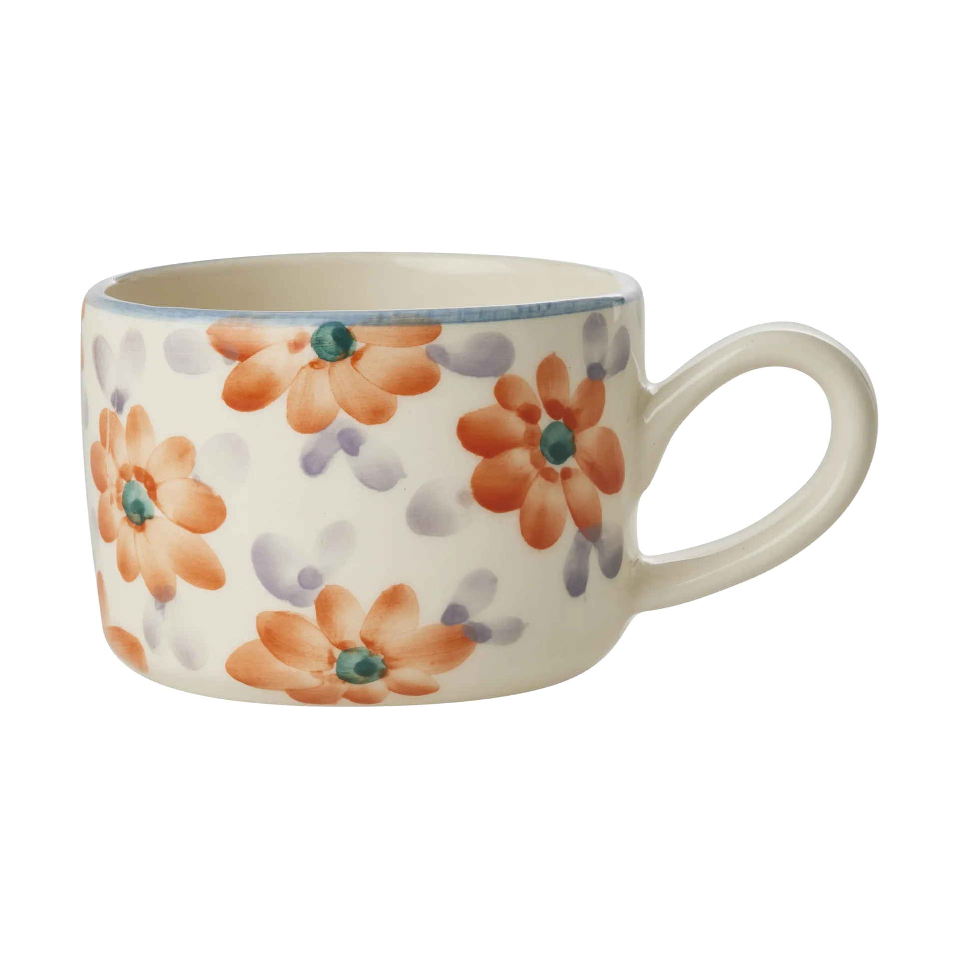 Rice ceramic cup 20 cl, Orange RICE