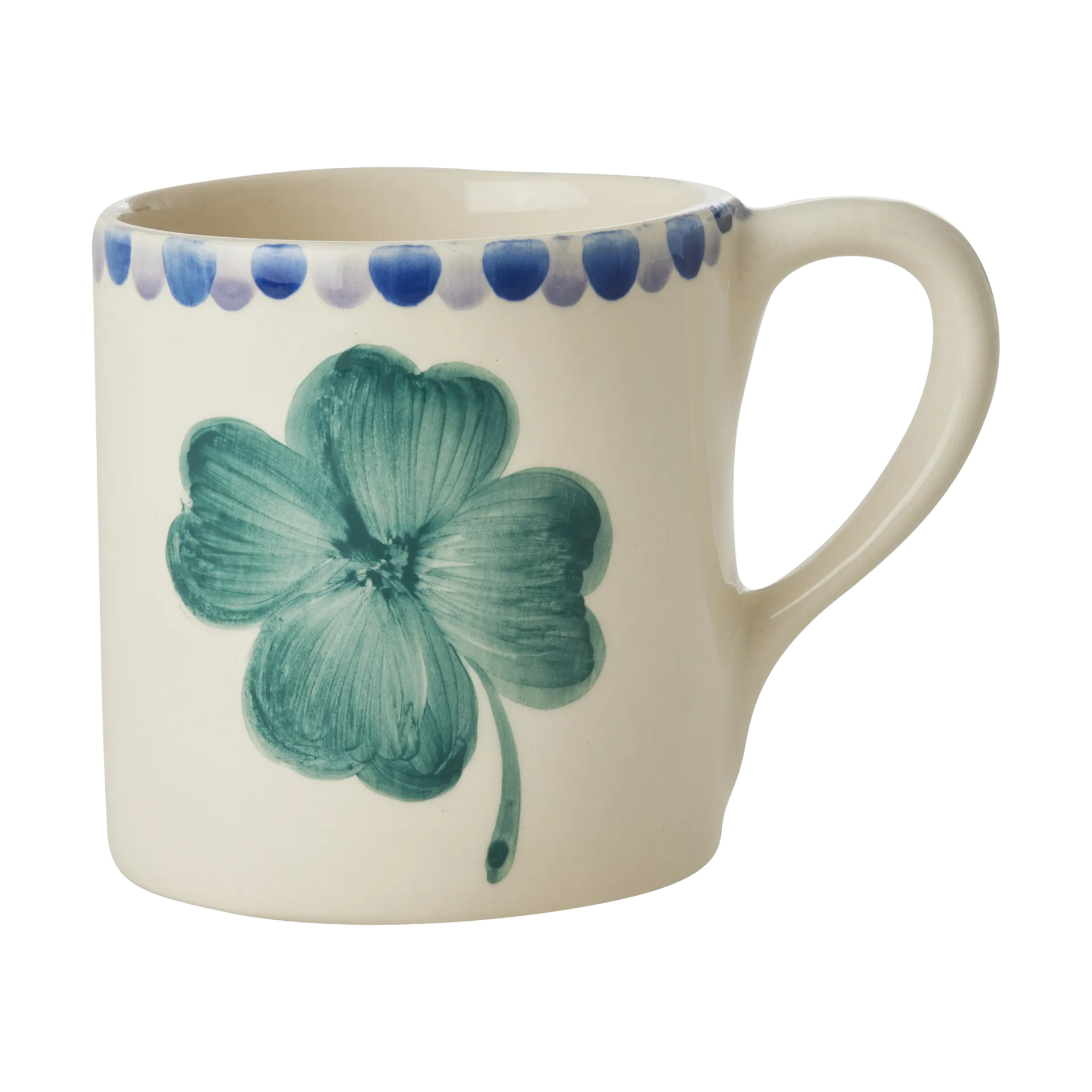 Rice ceramic cup 420 ml, Good Luck Clover RICE