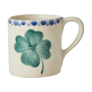 Rice ceramic cup 420 ml - Good Luck Clover - RICE