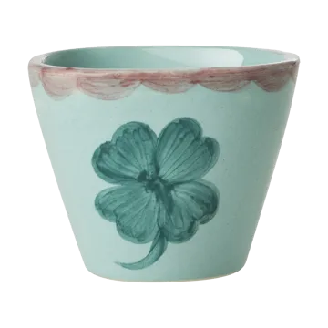 Rice ceramic espresso cup 7 cl - Good Luck Clover - RICE