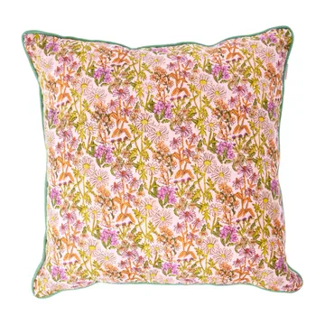 Rice cushion flowers 40x40 cm - Multi-green - RICE